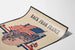 Plakat vintage Back From France - Patriotyczna dekoracja ścienna amerykańska