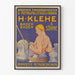 Plakat vintage przemysłowy H. Klehe - Dekoracja ścienna sztuka przemysłowa