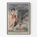 Plakat Vintage Bal baletników w Bougival - Retro dekoracja ścienna
