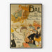 Plakat vintage Bal Increvables w Casino de Paris 1896