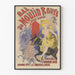 Plakat Vintage Bal w Moulin Rouge - Dekoracja Ścienna Paryska