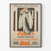 Plakat vintage Bal Palais des Fêtes 1925 dekoracja ścienna