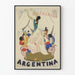 Plakat Hiszpańskie balety Argentyna - Elegancka vintage dekoracja ścienna