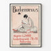 Plakat vintage "Boekennieuws" edycja L.J. Veen Amsterdam
