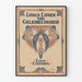 Dekoracyjny plakat vintage Langs Lijnen van Geleidelijkheid Louis Couperus