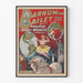Plakat vintage Barnum i Bailey - Oficjalny program i Księga Cudów