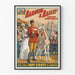 Plakat Vintage Barnum & Bailey Le Bébé Girafe Unikalny w Ameryce
