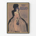 Plakat Vintage Baronesse Norka Rouskaya Muzyka i Poezja