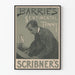 Plakat vintage Barrie's Sentimental Tommy dla Scribner's