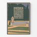 Plakat vintage domów Bavaria w Sendlinger Unterfeld
