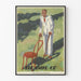 Plakat vintage Bé Dul-Cé do dekoracji ściennych