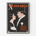 Plakat dekoracyjny vintage Miljonären - Para w eleganckim stroju