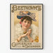 Plakat vintage Beetham's Glyceryna i Ogórek do dekoracji ściennych