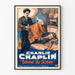 Plakat vintage Charlie Chaplin za kulisami