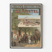 Plakat vintage Brasserie De Amstel Amsterdam dekoracja ścienna