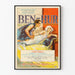 Plakat vintage Ben-Hur - Dekoracja ścienna film klasyczny