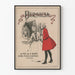 Wintage plakat Bernicia autorstwa Amelii E. Barr - Elegancka dekoracja ścienna