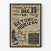 Plakat vintage Poza horyzontem - Teatr wiejski autorstwa Eugene O'Neill