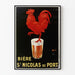 Plakat vintage Piwo St Nicolas de Port - Retro dekoracja ścienna