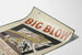 Plakat vintage Big Blow – Teatr Maxine Elliott's, Nowy Jork