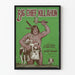 Plakat vintage Big Chief Killahun do dekoracji ściennej