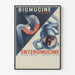 Plakat vintage biomucyna i enteromucyna dekoracja ścienna medycyna
