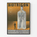 Plakat vintage Biotrigon dekoracja ścienna retro