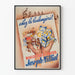 Plakat vintage Biscottes et Pâtes Joseph-Milliat do dekoracji ściennej