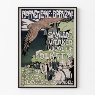 bjornstjerne-bjornsons-samlede-vaerker-udgave-for-folket-50-hefter-a-50-ore