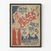 Plakat vintage Black Crook 1936 do dekoracji ściennej