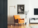 Plakat vintage czarno-biały wysokiej jakości cygaro