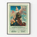 Plakat vintage Blind Husbands do dekoracji ściennej kinowej