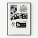 Plakat vintage Bloomsburg Theatre Ensemble i Rand Whipple Movement Theatre