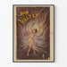 Dekoracyjny plakat vintage Bob Walter w efektownym ruchu