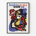 Dekoracyjny plakat abstrakcyjny Boekenweek 99