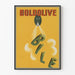Plakat w stylu vintage Boldolive Art Déco