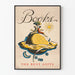 Plakat vintage Books The Best Gifts do dekoracji ściennych