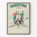 Plakat vintage Borostyrol Pommade Hiver do dekoracji ścian