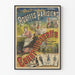 Plakat vintage Bouffes-Parisiens - Cendrillonnette operetka w 4 aktach