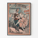 Plakat vintage Bougival Bal des Canotiers - Retro dekoracja ścienna