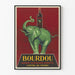 Plakat vintage Bourdou Grand Quinquina Aperitif dekoracja ścienna