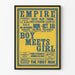 Plakat Teatr Vintage Boy Meets Girl - Dekoracja Ścienna Retro
