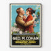 Plakat vintage Broadway Jones autorstwa Geo. M. Cohan