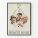 Plakat vintage Broncho Favrot do dekoracji ściennej zdrowie i oddychanie