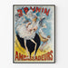 Plakat vintage Brunin Champs-Élysées Ambasadorzy