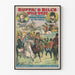 Plakat vintage Buffalo Bill's Wild West i Kongres Rough Riders