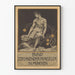 Plakat artystyczny vintage Bund Rysujący artysta Monachium