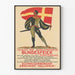 Plakat vintage Bundesfeier 1922 Święto narodowe szwajcarskie dekoracja ścienna