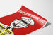 Vintage plakat ścienny Button Your Lip z przesłaniem ostrożności