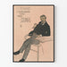 Plakat vintage ilustratora C.S. Reinharta dla Scribners